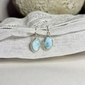 Larimar Dangle Earrings