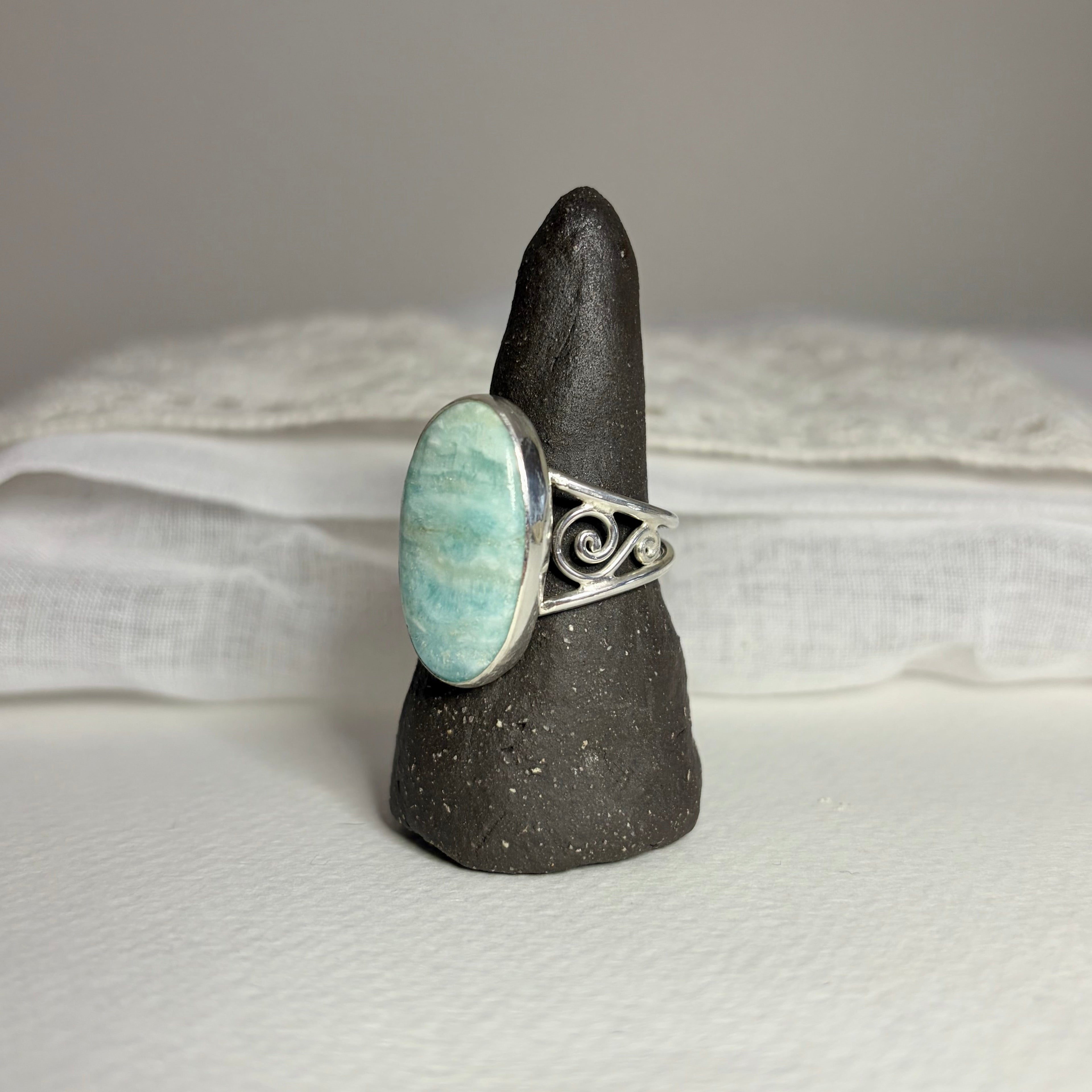 Aragonite Statement Ring | Size 10.75 / Size V