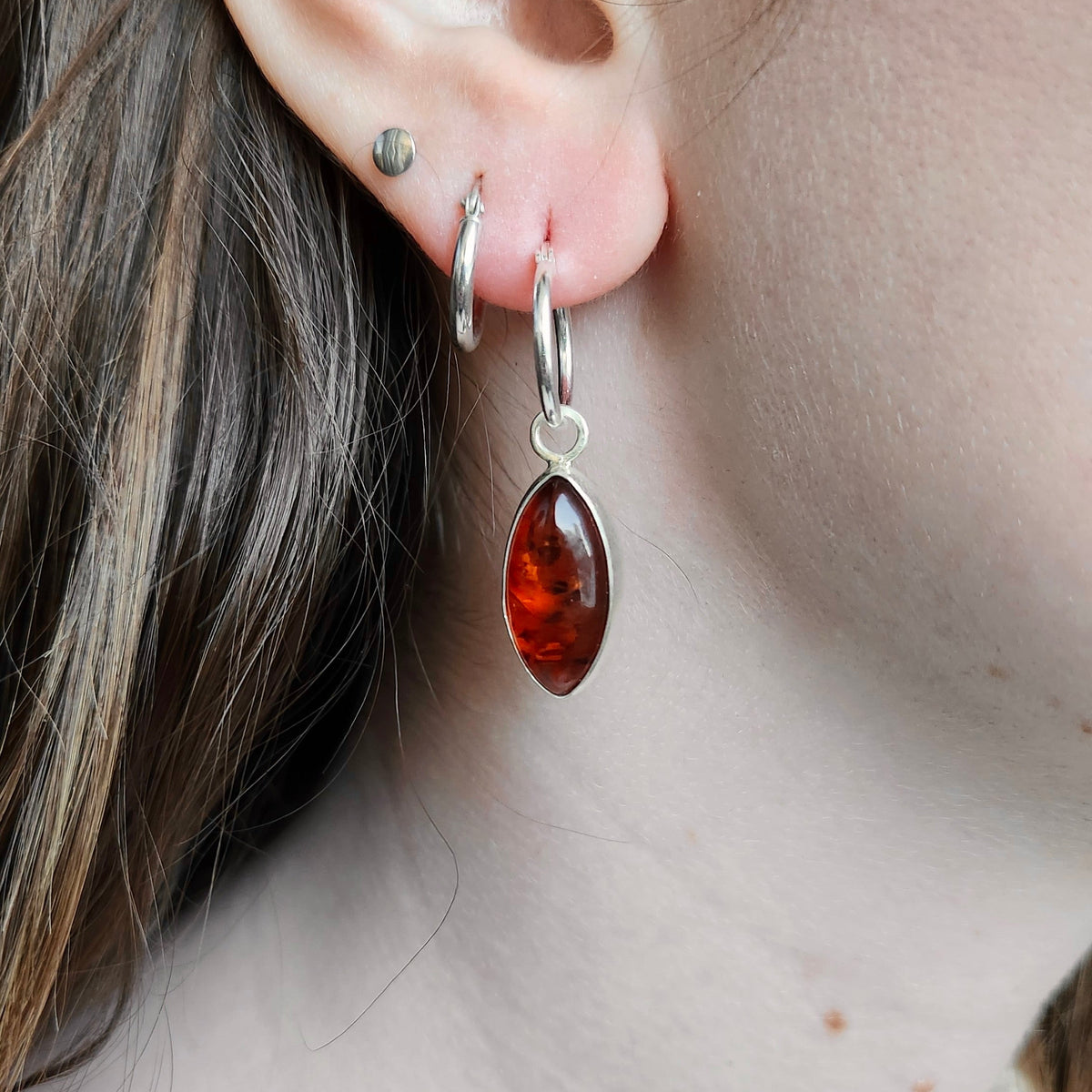 Amber Earrings