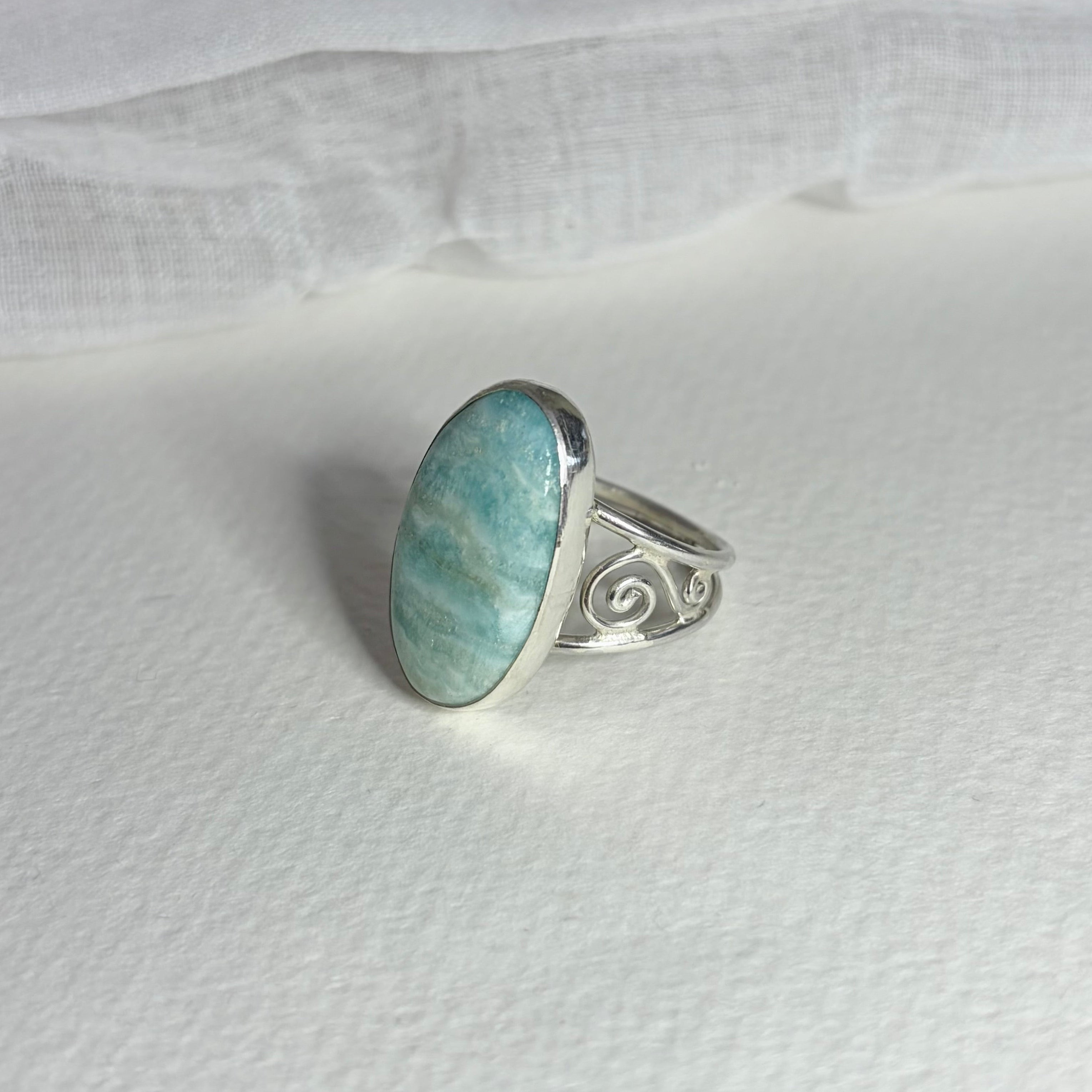 Aragonite Statement Ring | Size 10.75 / Size V
