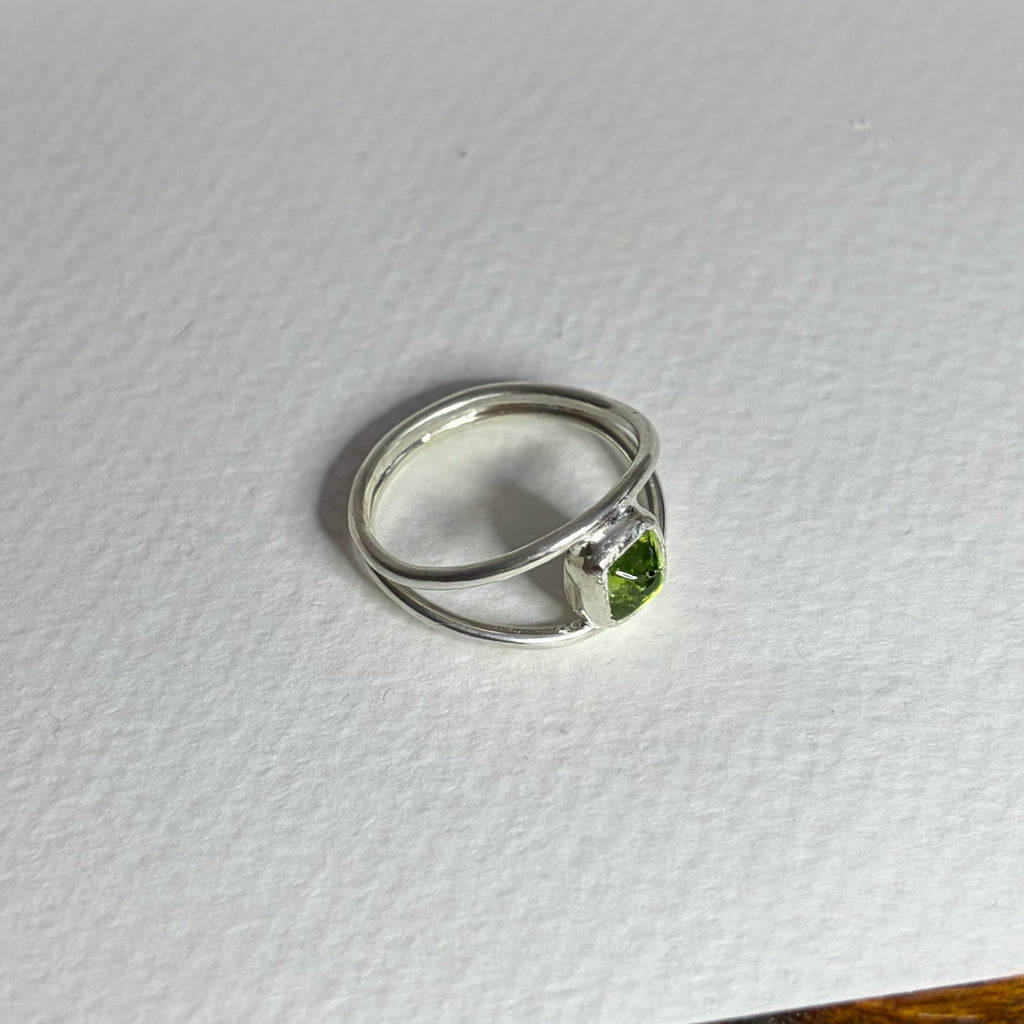 Peridot Ring | Size 8 / Size P 1/2