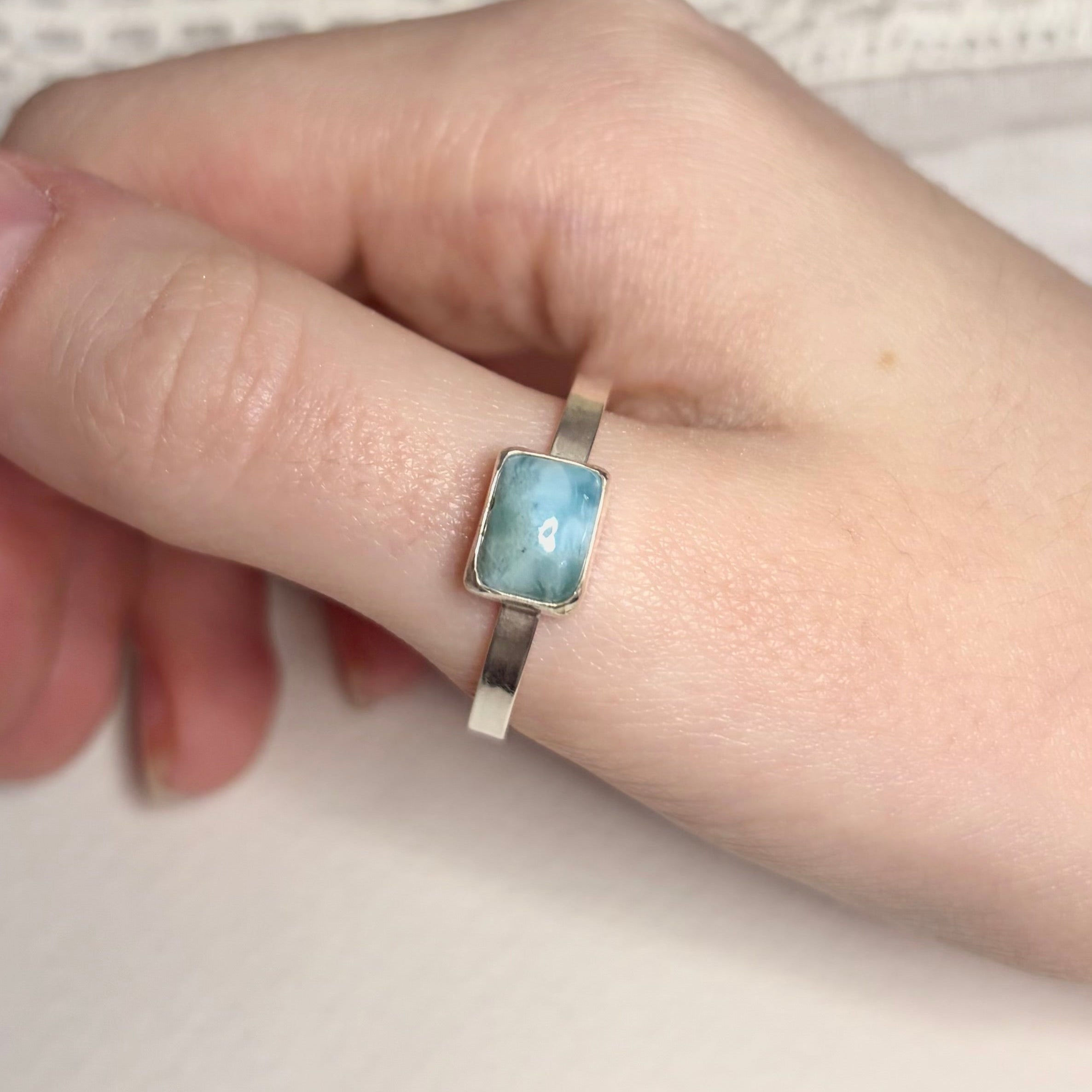 Larimar Ring | Size 13.25