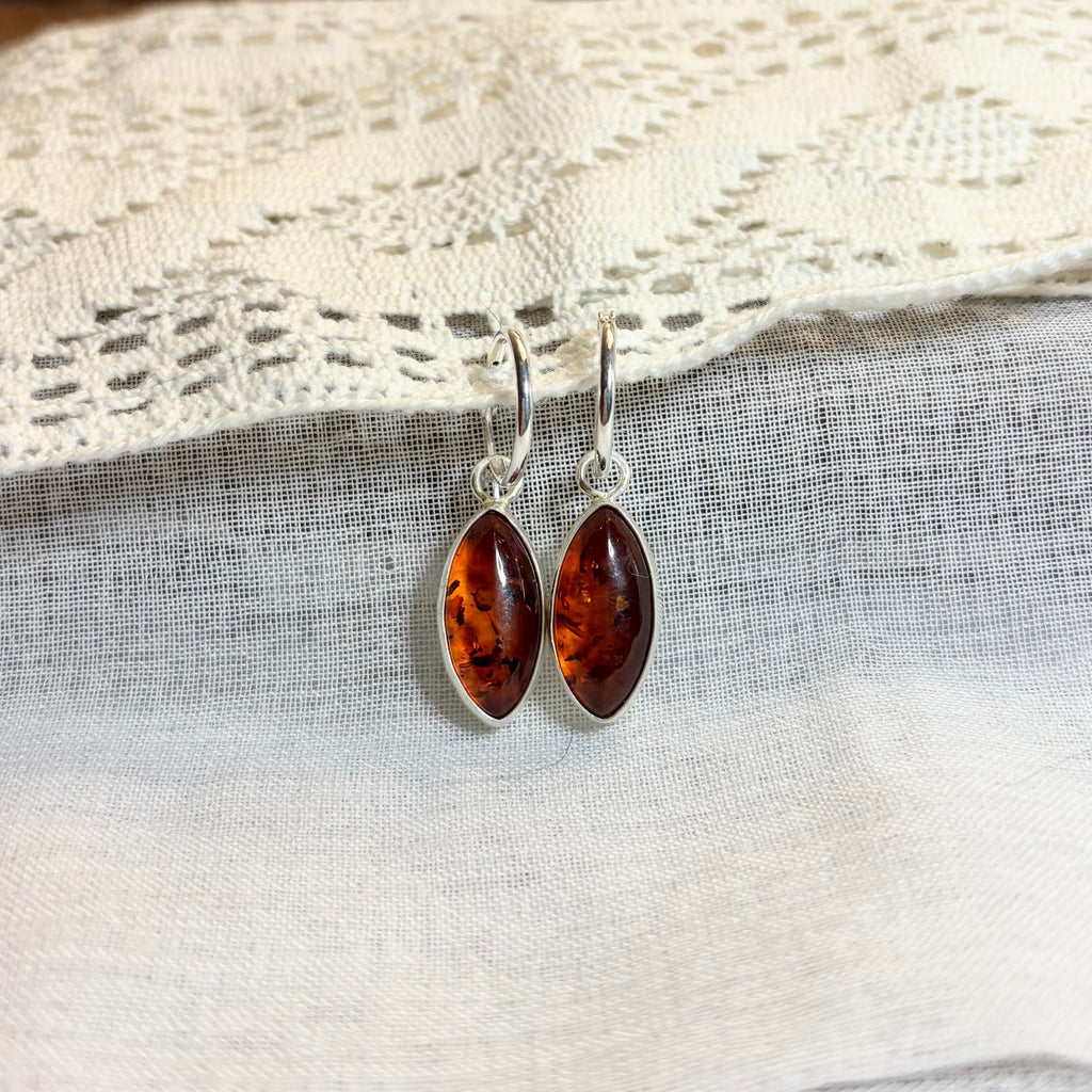 Amber Earrings