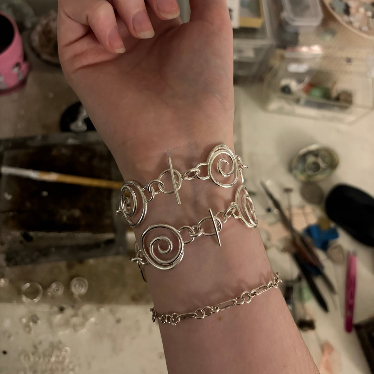 Spiral Bracelet | 19cm long