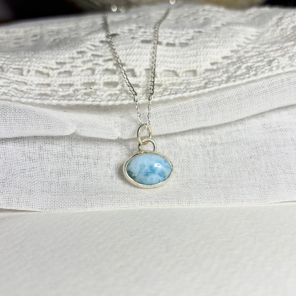Larimar Necklace Pendant