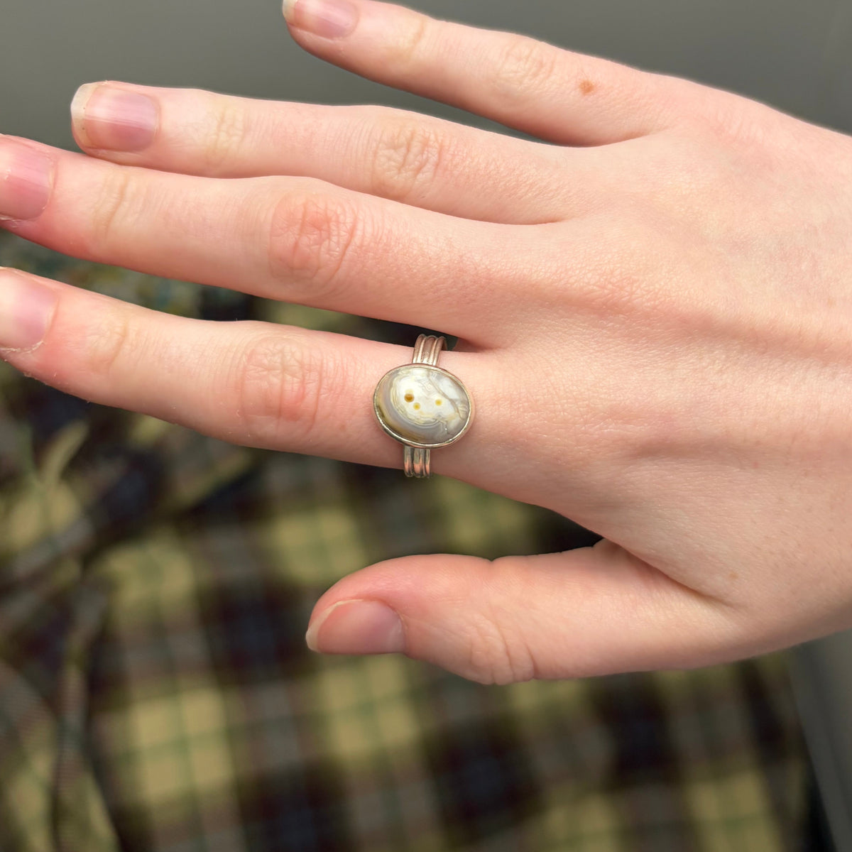 Ocean Jasper Ring | Size 8.75 / Size R