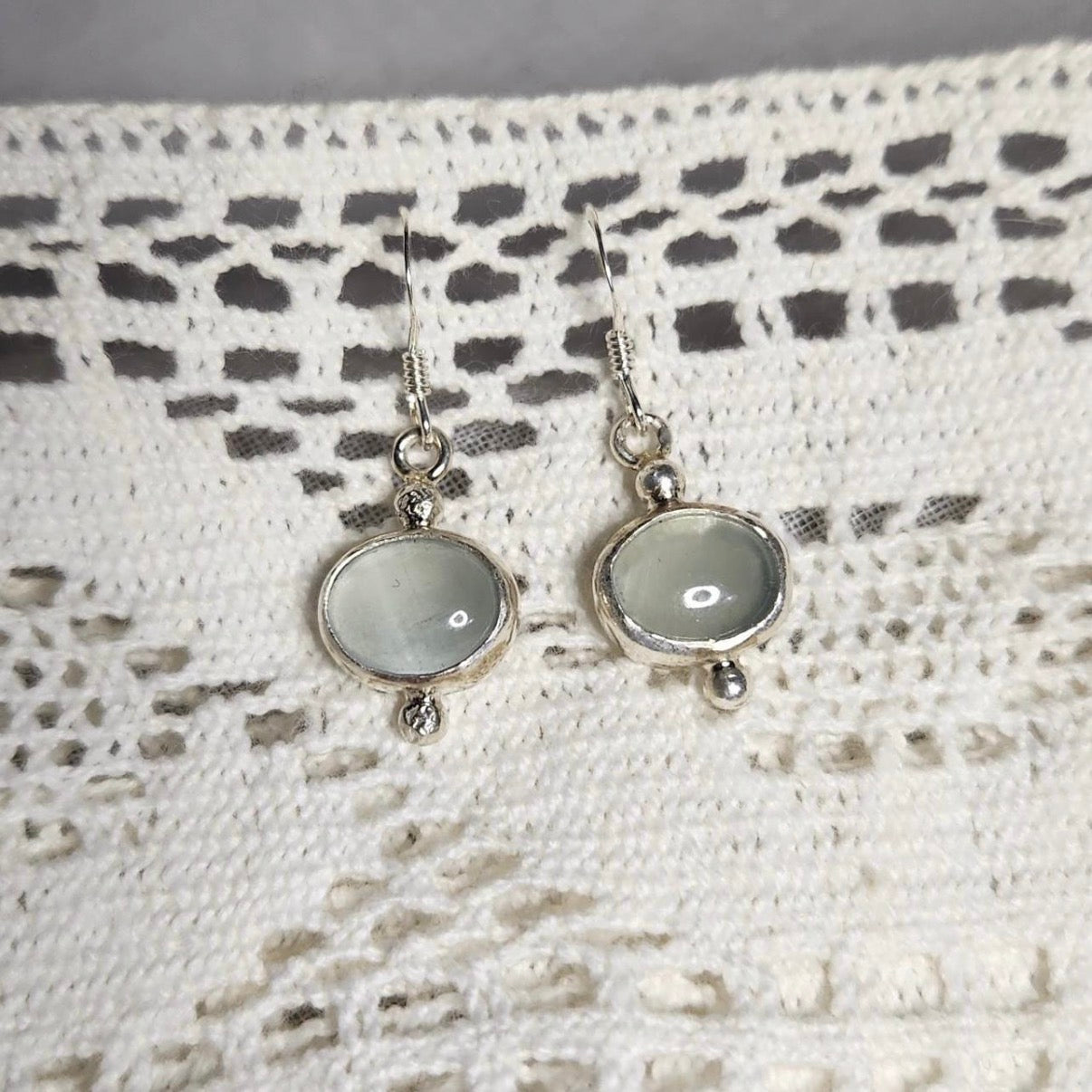 Aquamarine Dangle Earrings