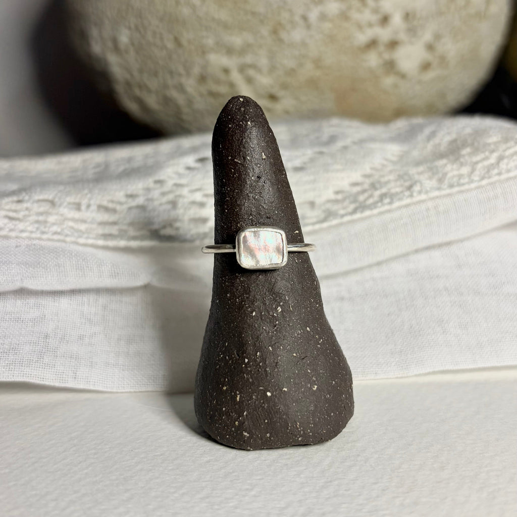 Abalone Ring | Size 7.5 / Size O 1/2