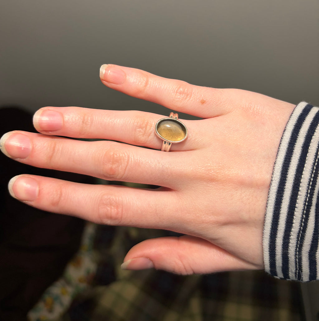 Smoky Quartz Ring | Size 6.25 / Size M