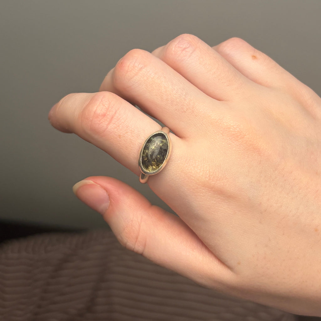 Peruvian Opal Ring | Size 9.25 / Size S
