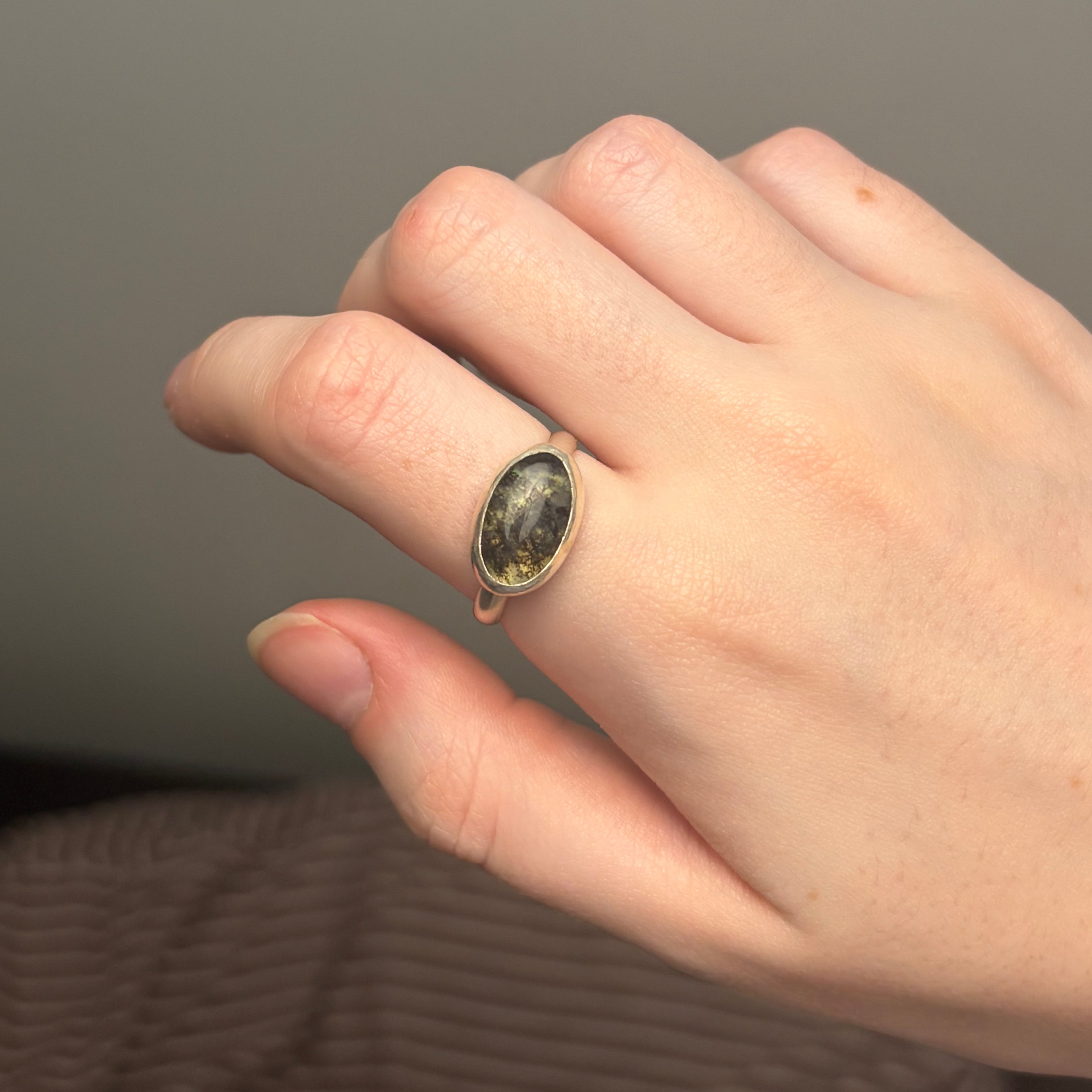 Peruvian Opal Ring | Size 9.25 / Size S
