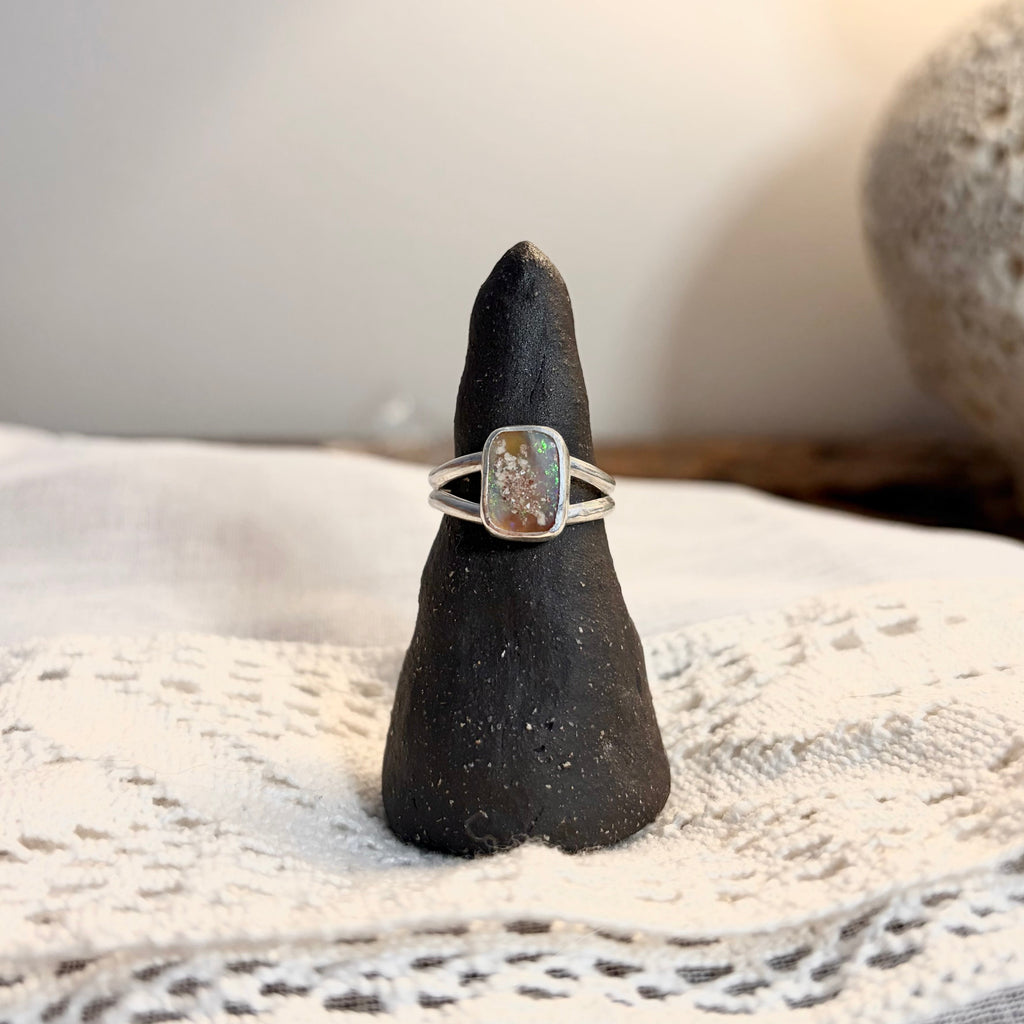 Pipe Opal Ring | Size 6.75 / Size N