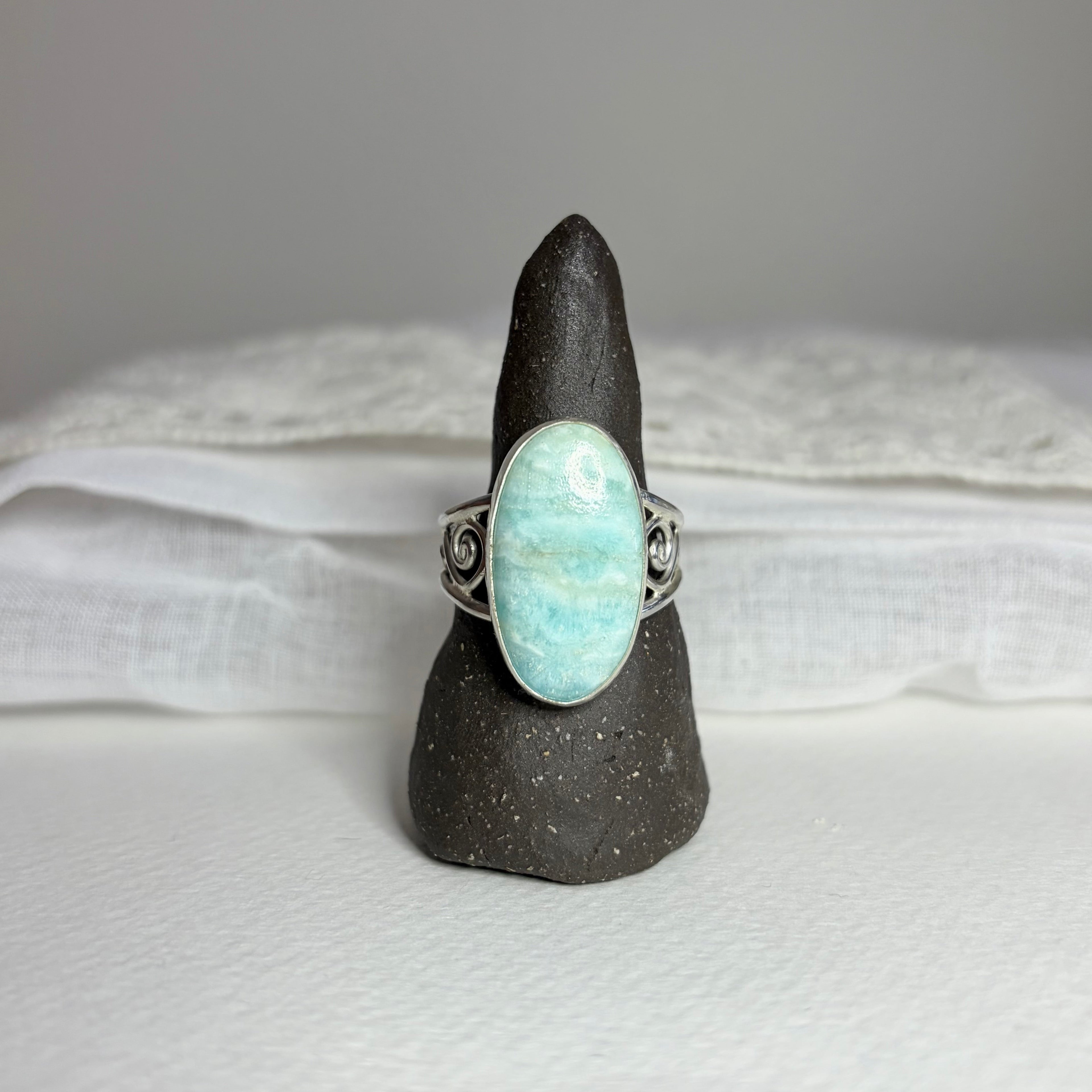 Aragonite Statement Ring | Size 10.75 / Size V