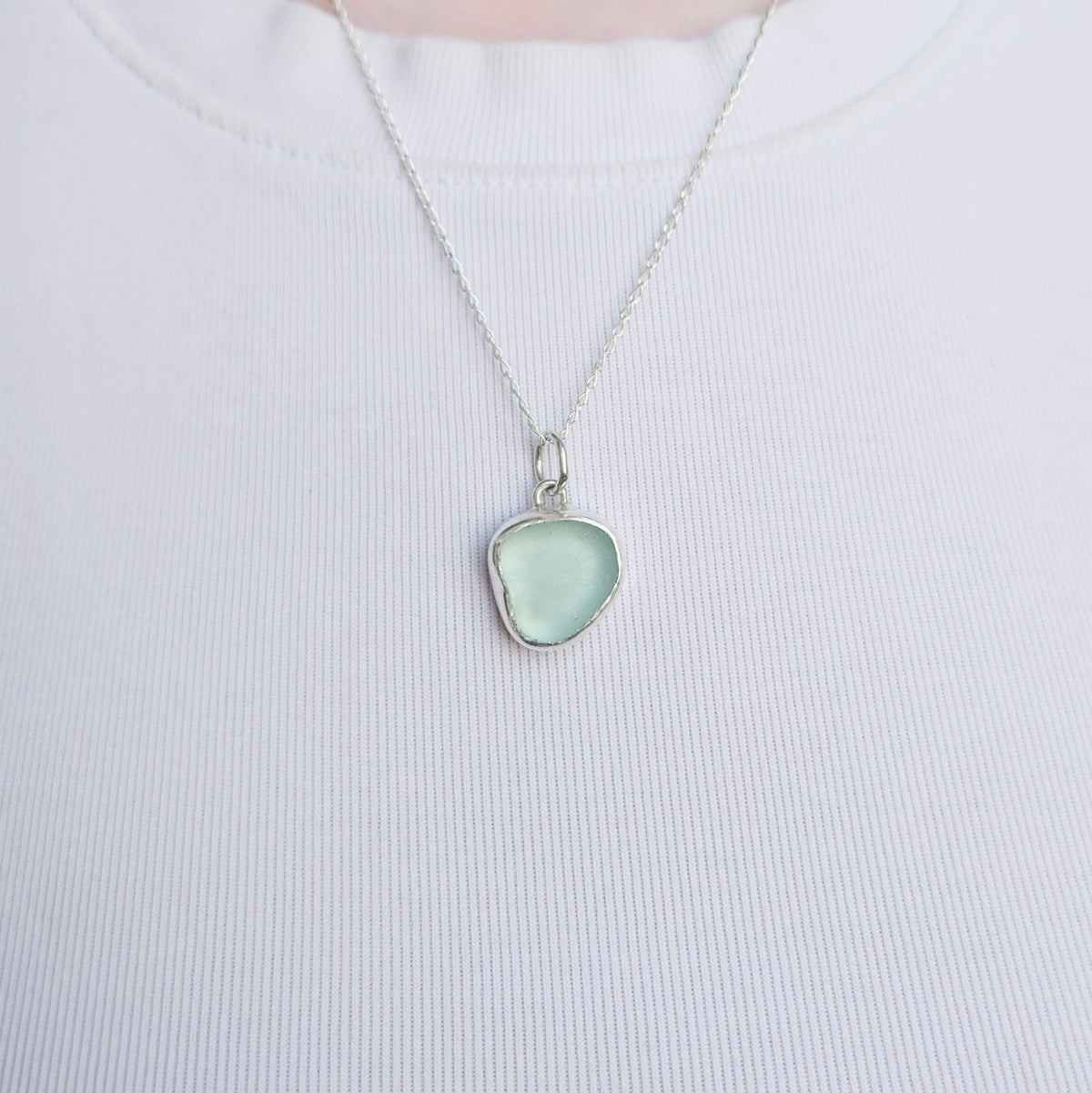 Sea Glass Necklace Pendant