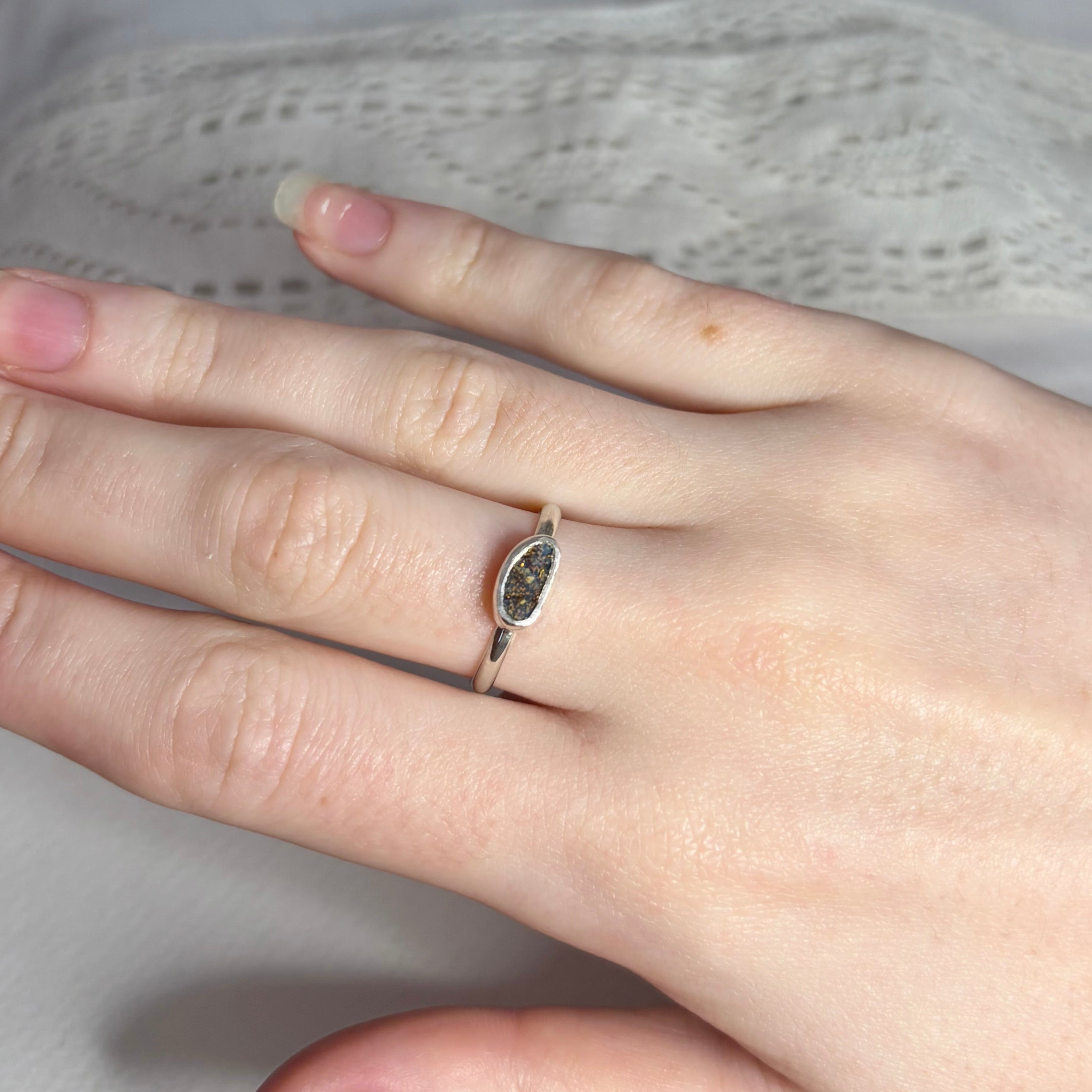 Boulder Opal Ring | Size 7 / Size N 1/2