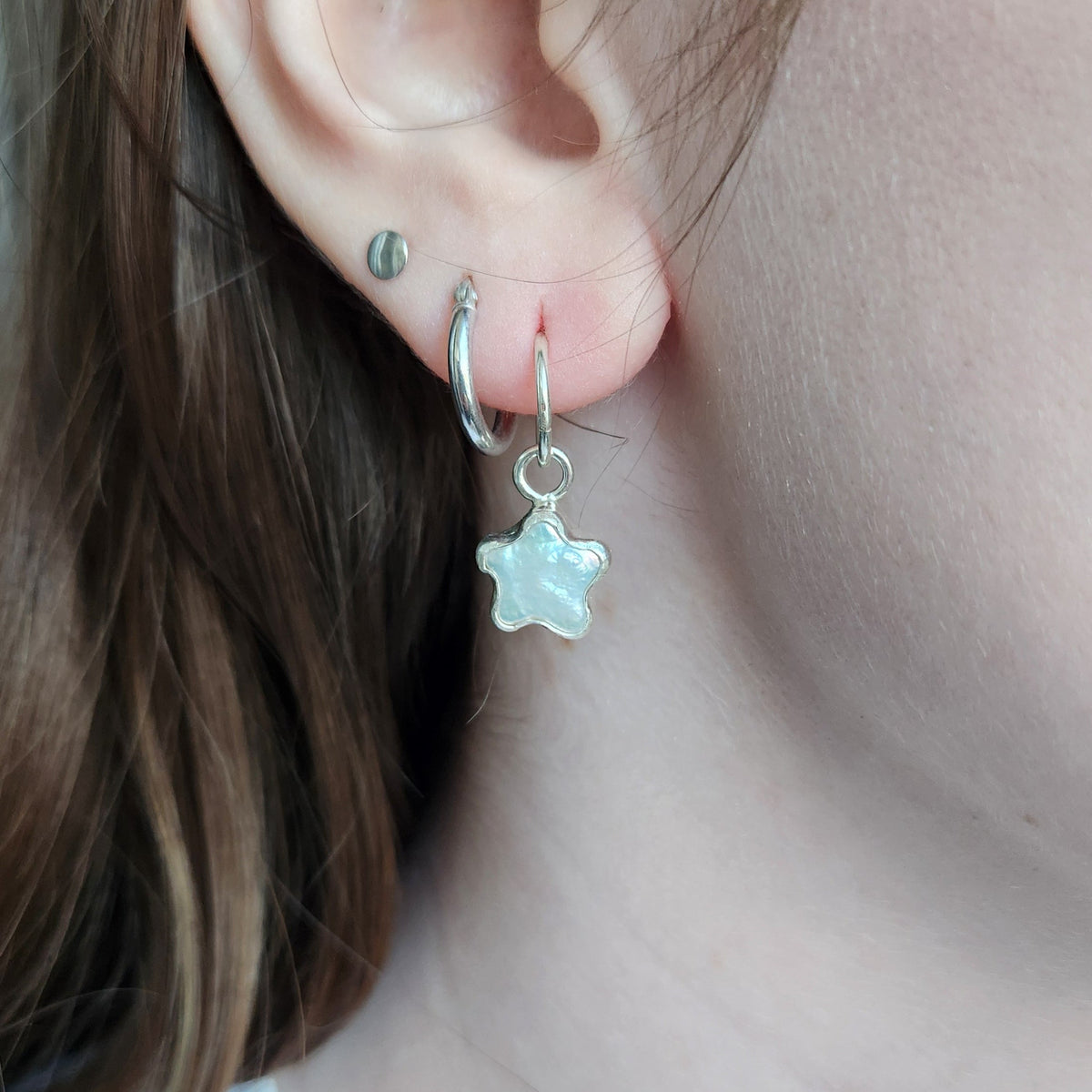 Star Pearl Earrings