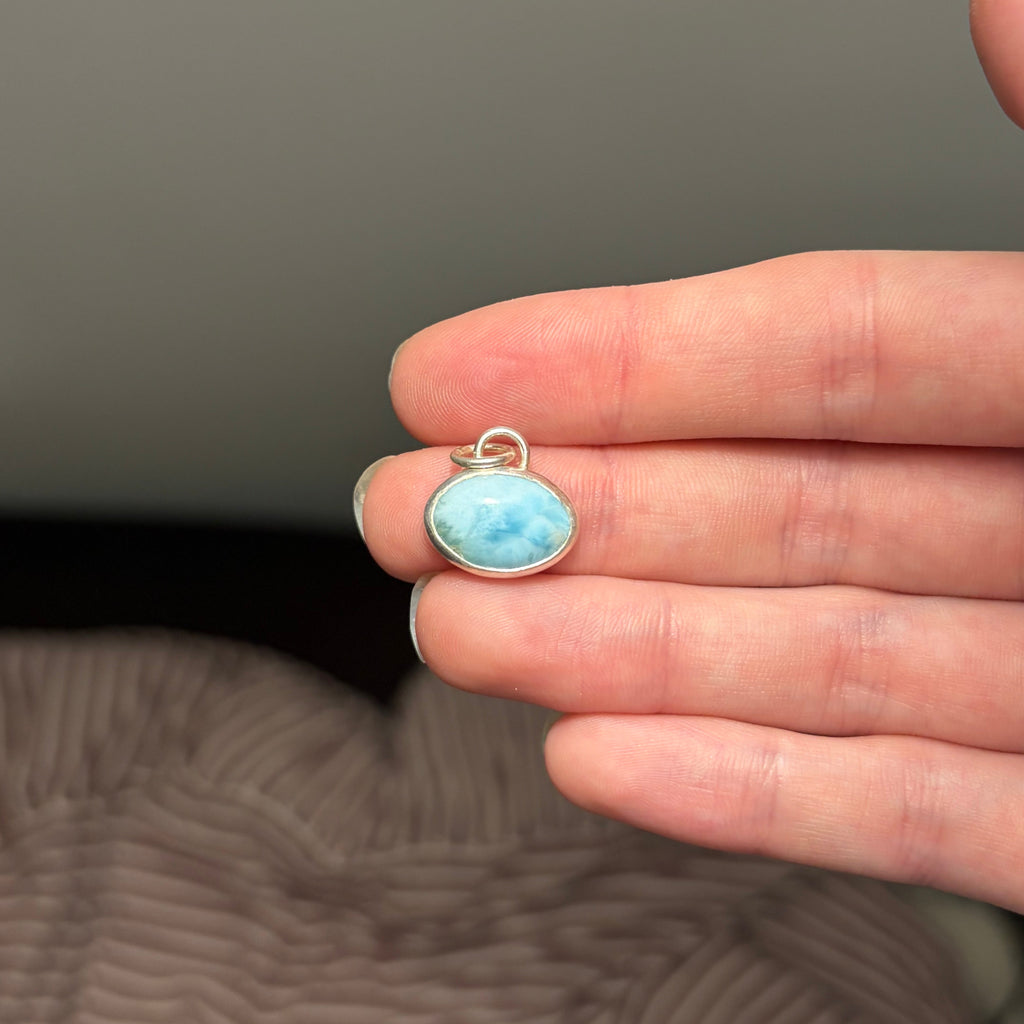 Larimar Necklace Pendant