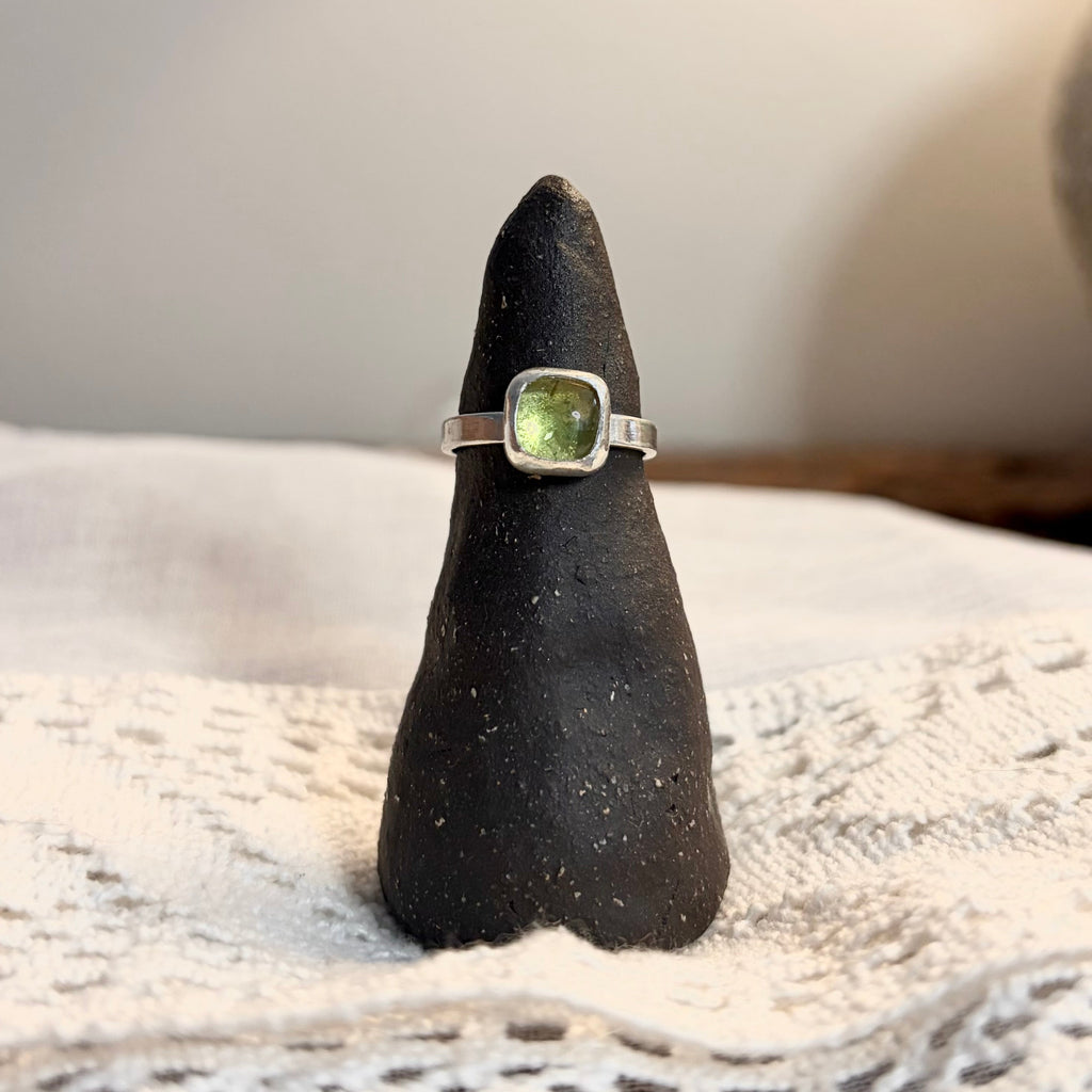 Peridot Ring | Size 5 / Size J 1/2