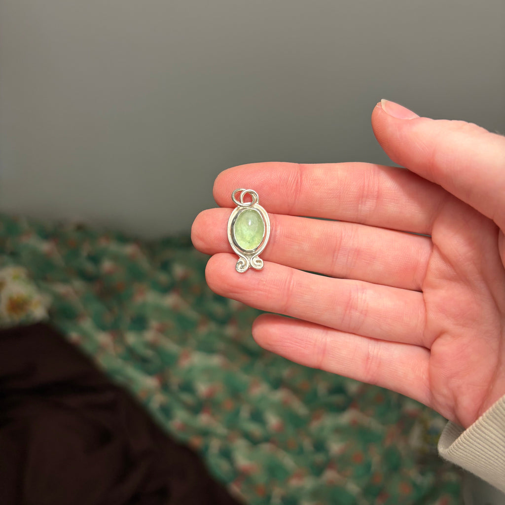 Peruvian Opal Necklace Pendant