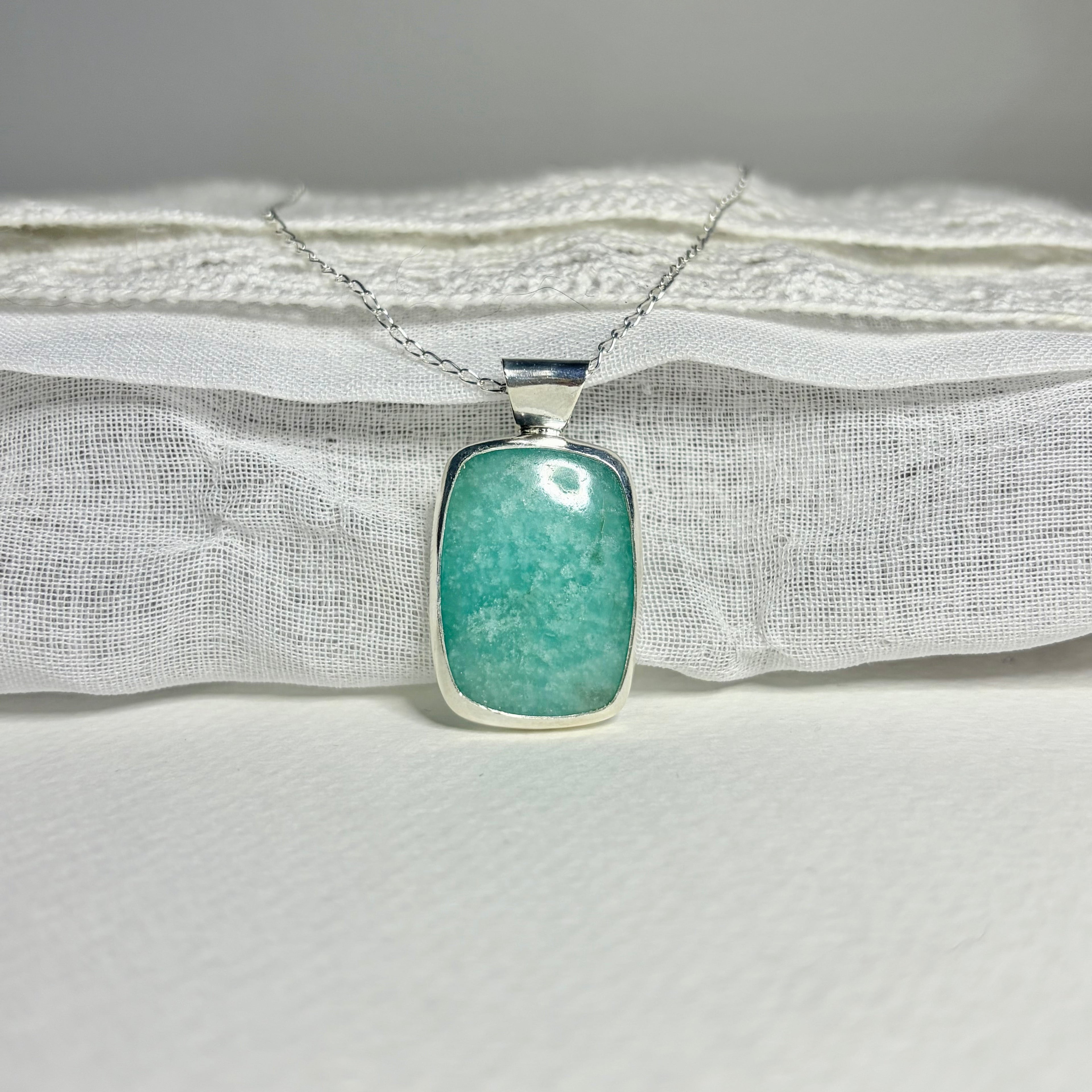 Amazonite Necklace Pendant
