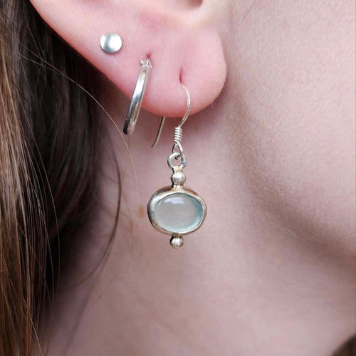 Aquamarine Dangle Earrings