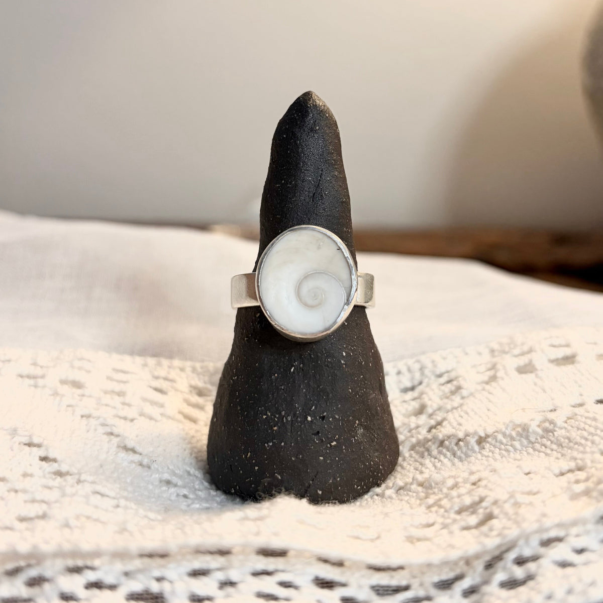 Shiva Shell Ring | Size 10 / Size T 1/2