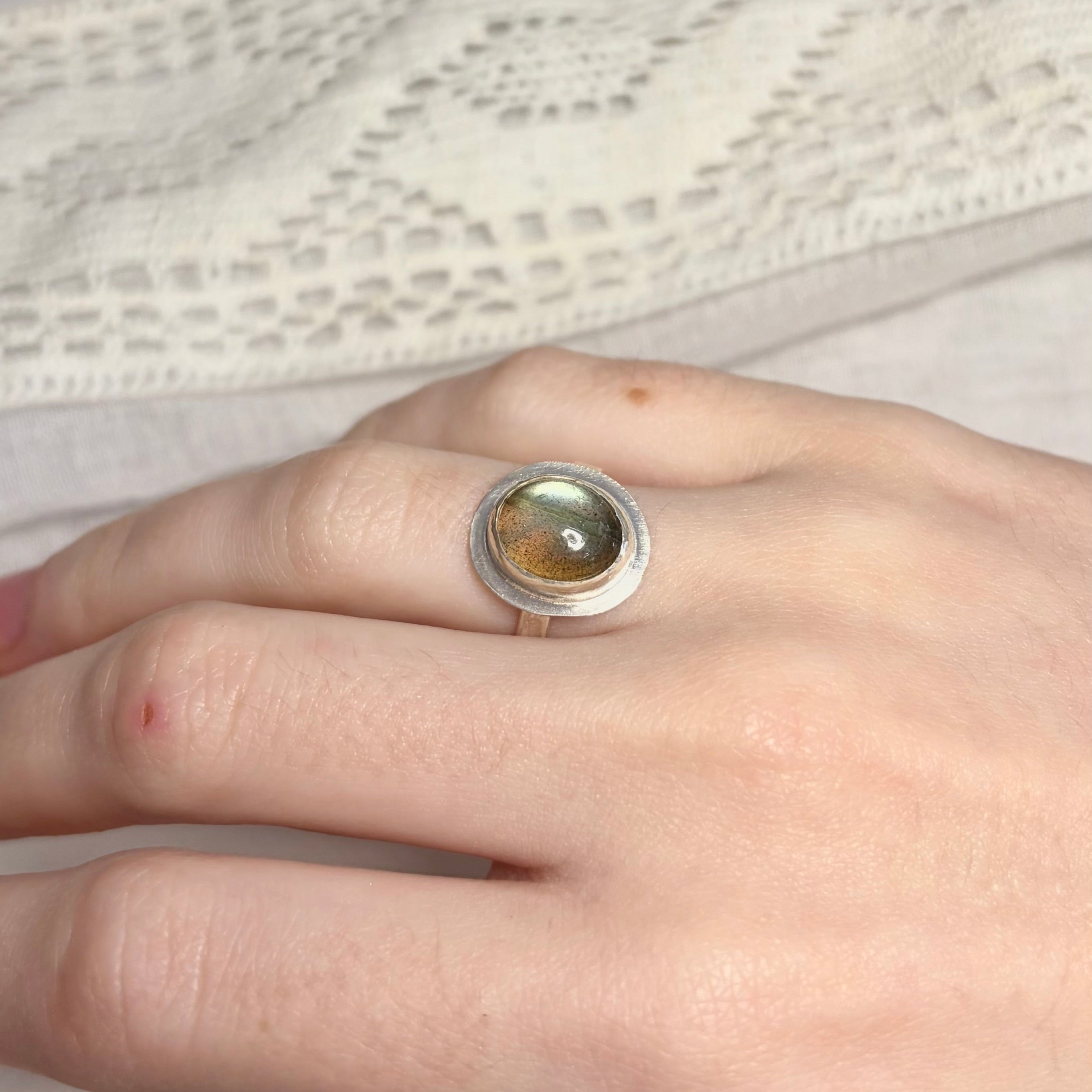 Labradorite Ring | Size 6.25 / Size M