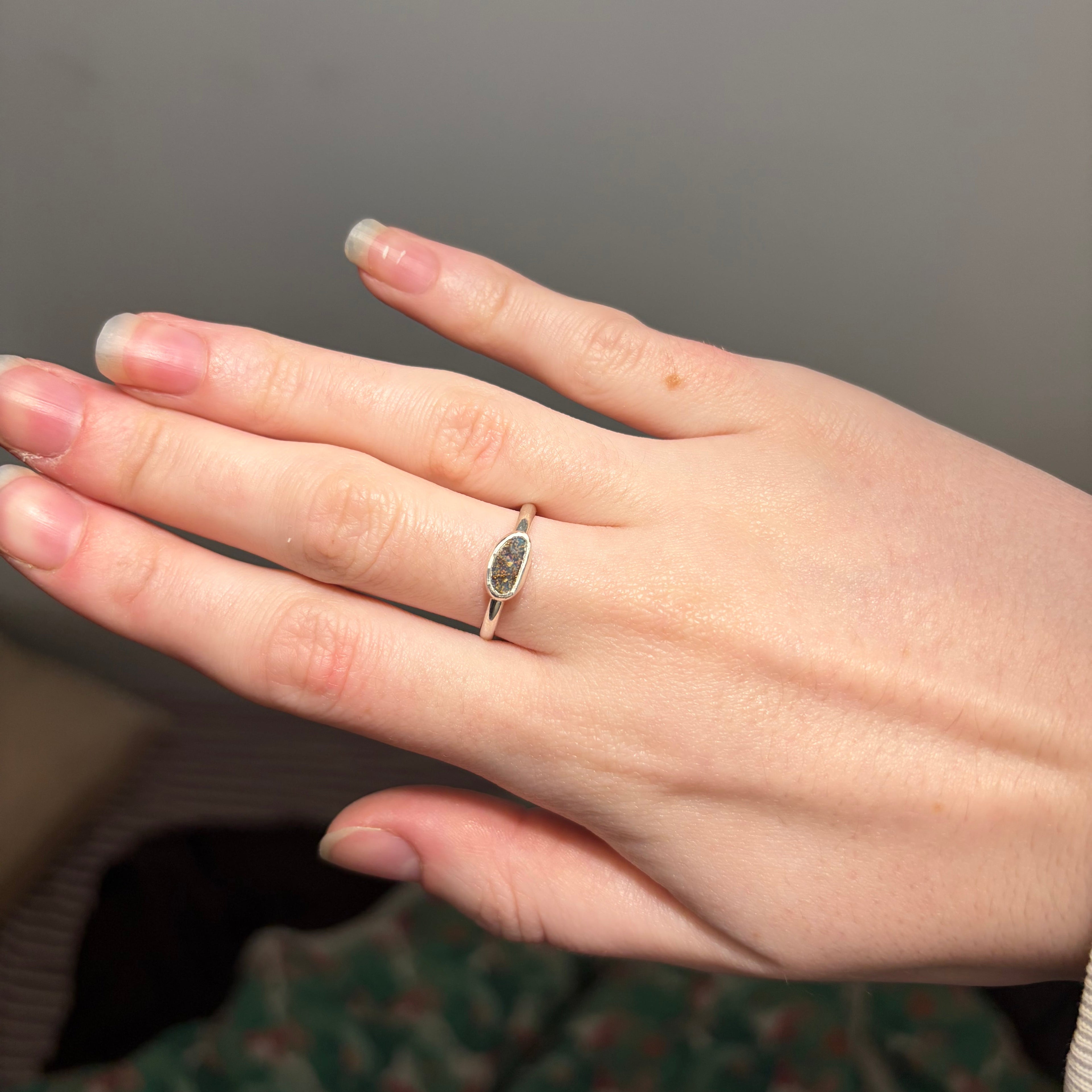 Boulder Opal Ring | Size 7 / Size N 1/2