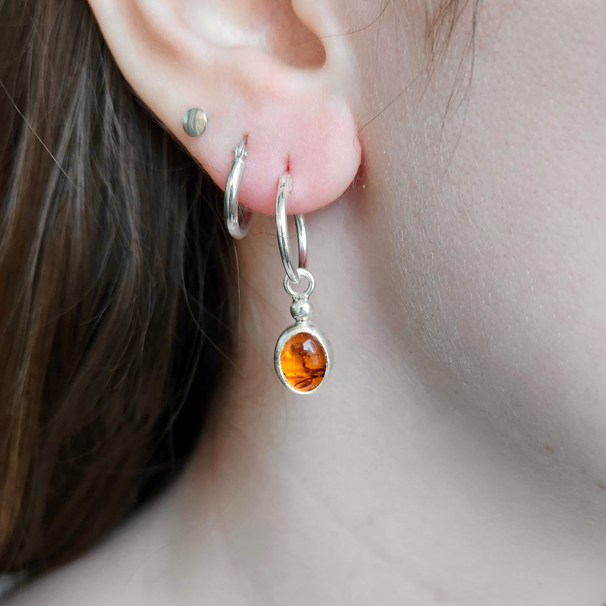 Amber Earrings