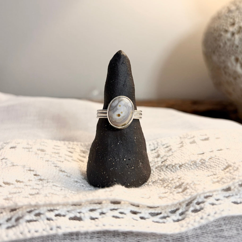 Ocean Jasper Ring | Size 8.75 / Size R