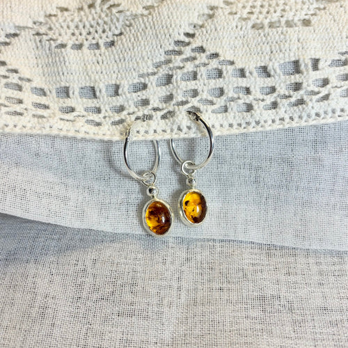 Amber Earrings