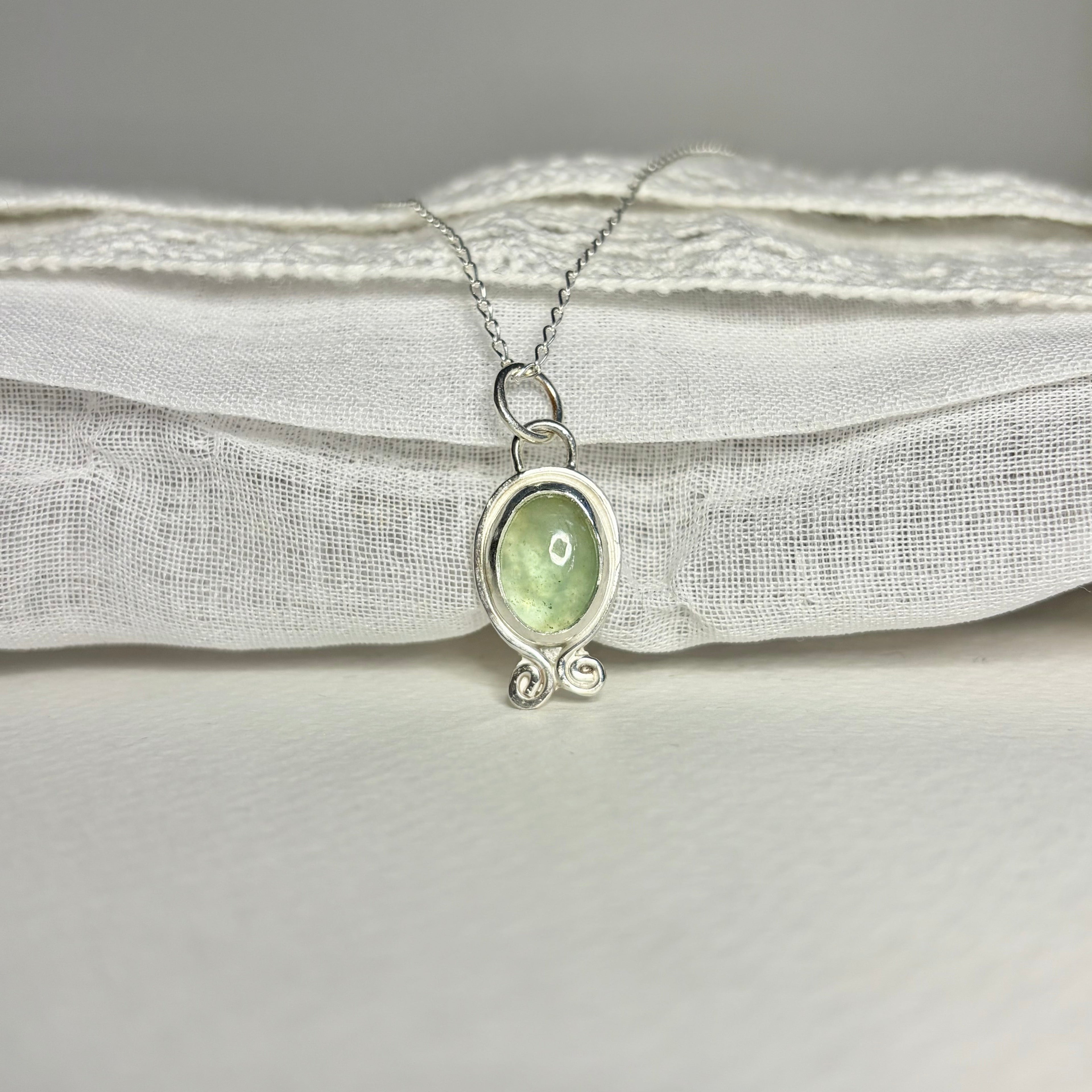 Peruvian Opal Necklace Pendant