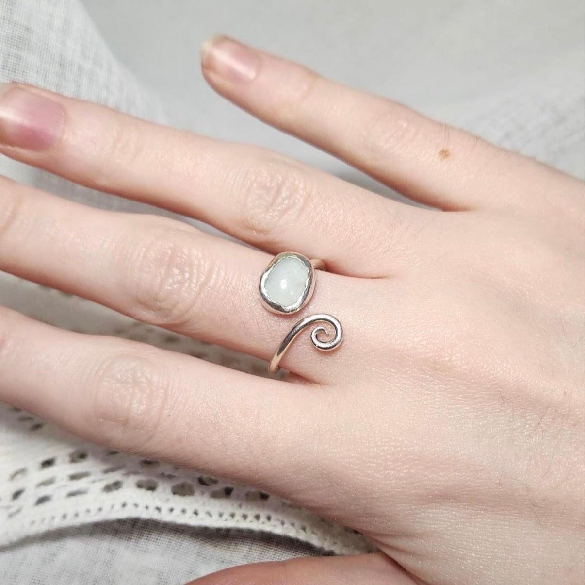 Aquamarine Ring | Size 6.25 / Size M