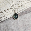 Labradorite Dainty Necklace Pendant