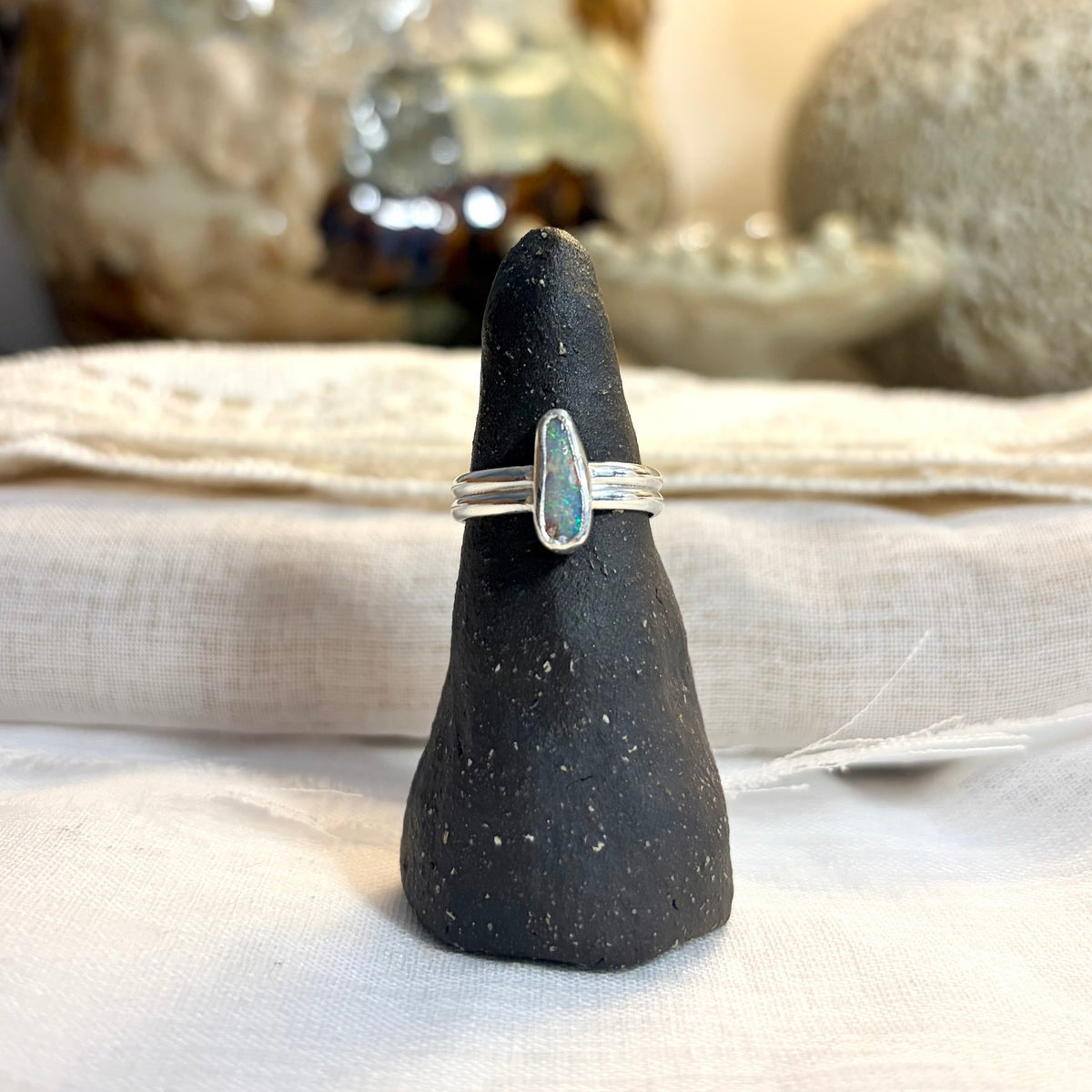 Pipe Opal Ring | Size 5.75 / Size L