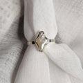Diamond Shape Pearl Ring | Size 12.5 / Size Y 1/2