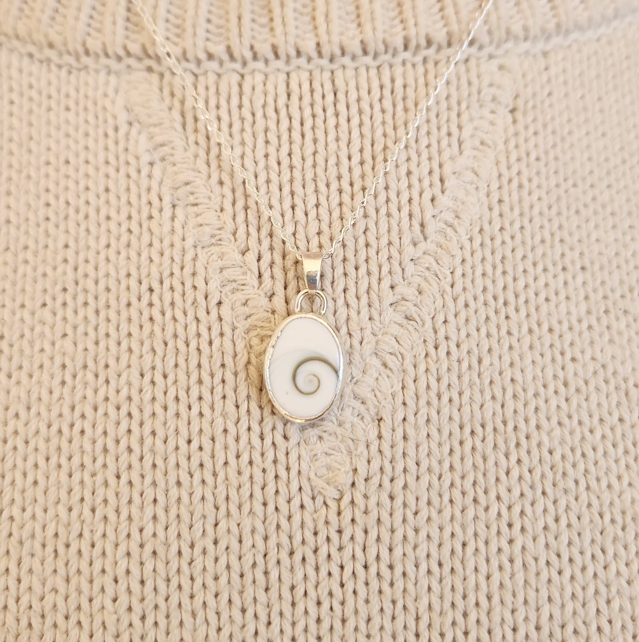 Shiva Shell Necklace Pendant