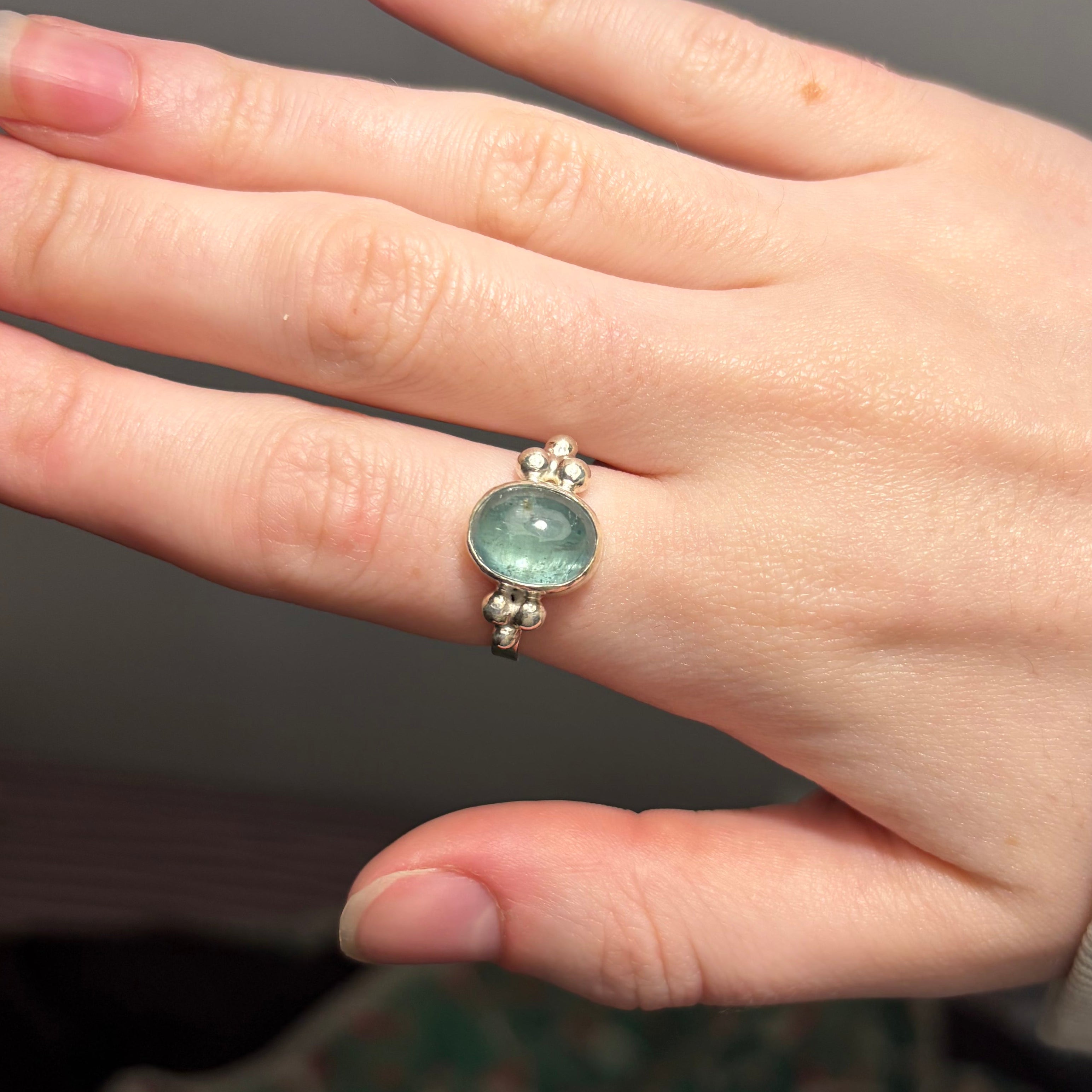 Kyanite Ring | Size 7.5 / Size O 1/2