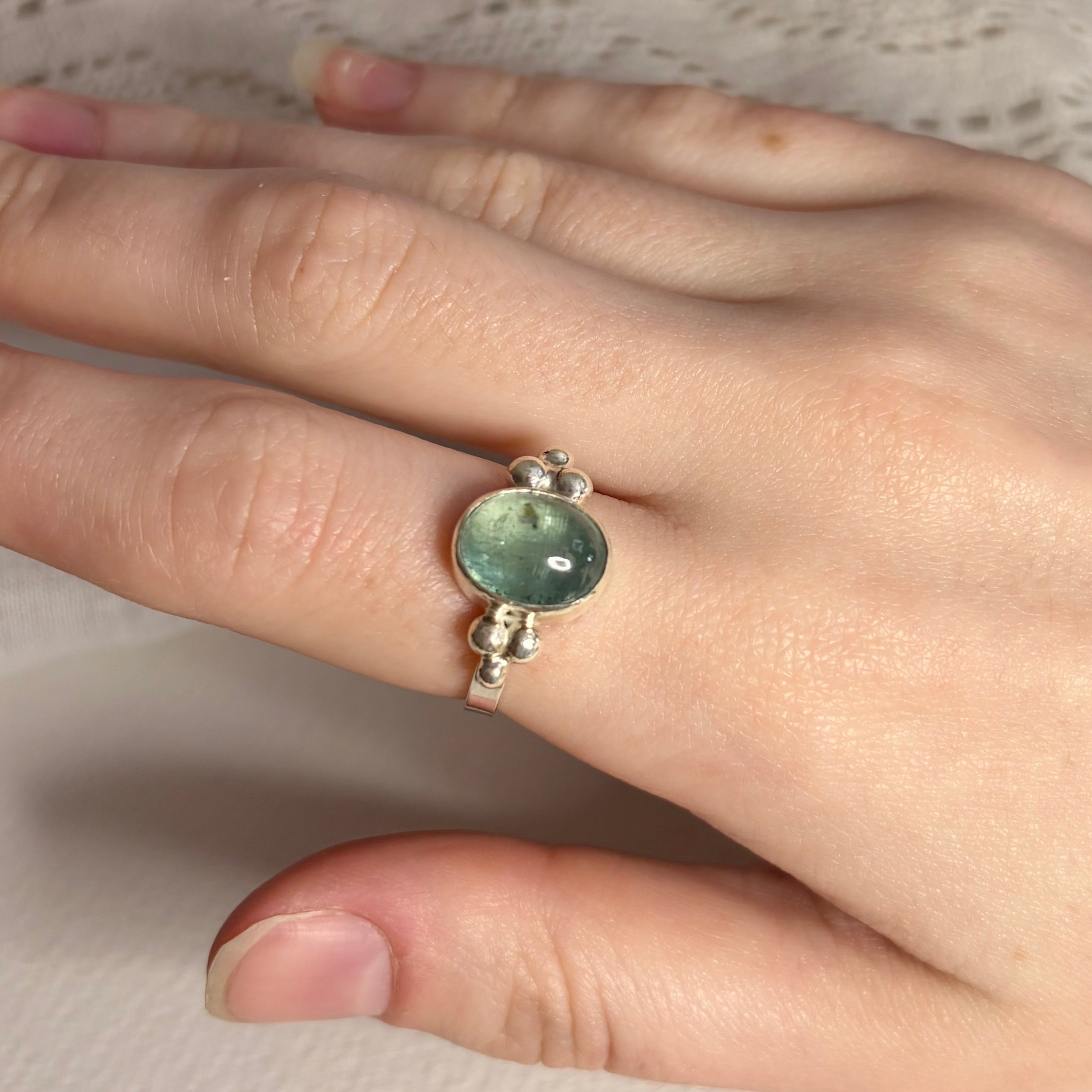 Kyanite Ring | Size 7.5 / Size O 1/2