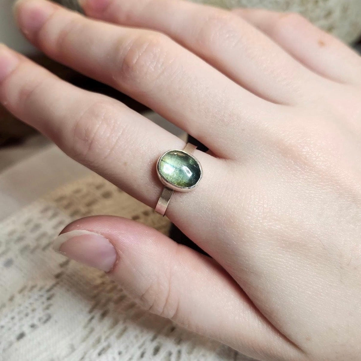 Kyanite Ring | Ring 7.25 / Size O