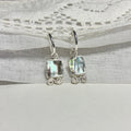 Abalone Shell Hoop Earrings