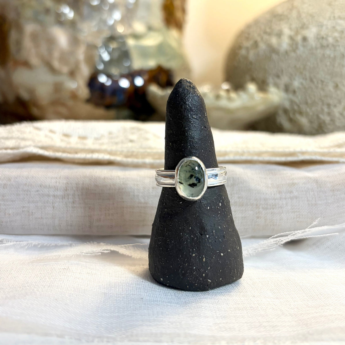 Prehnite Ring | Size 8.75 / Size R