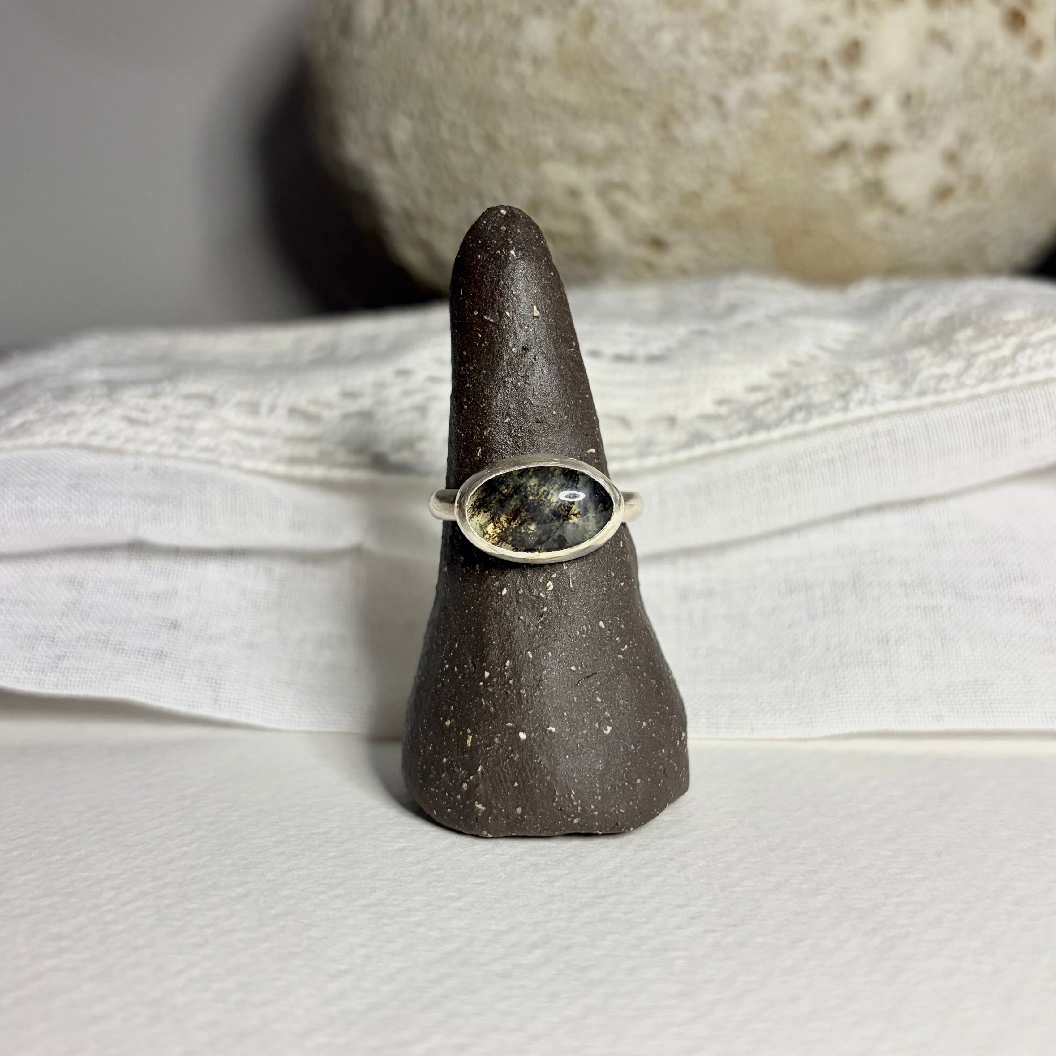 Peruvian Opal Ring | Size 9.25 / Size S