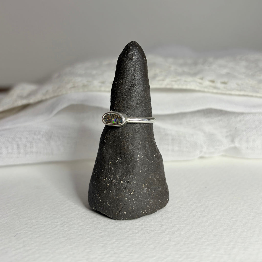 Boulder Opal Ring | Size 7 / Size N 1/2