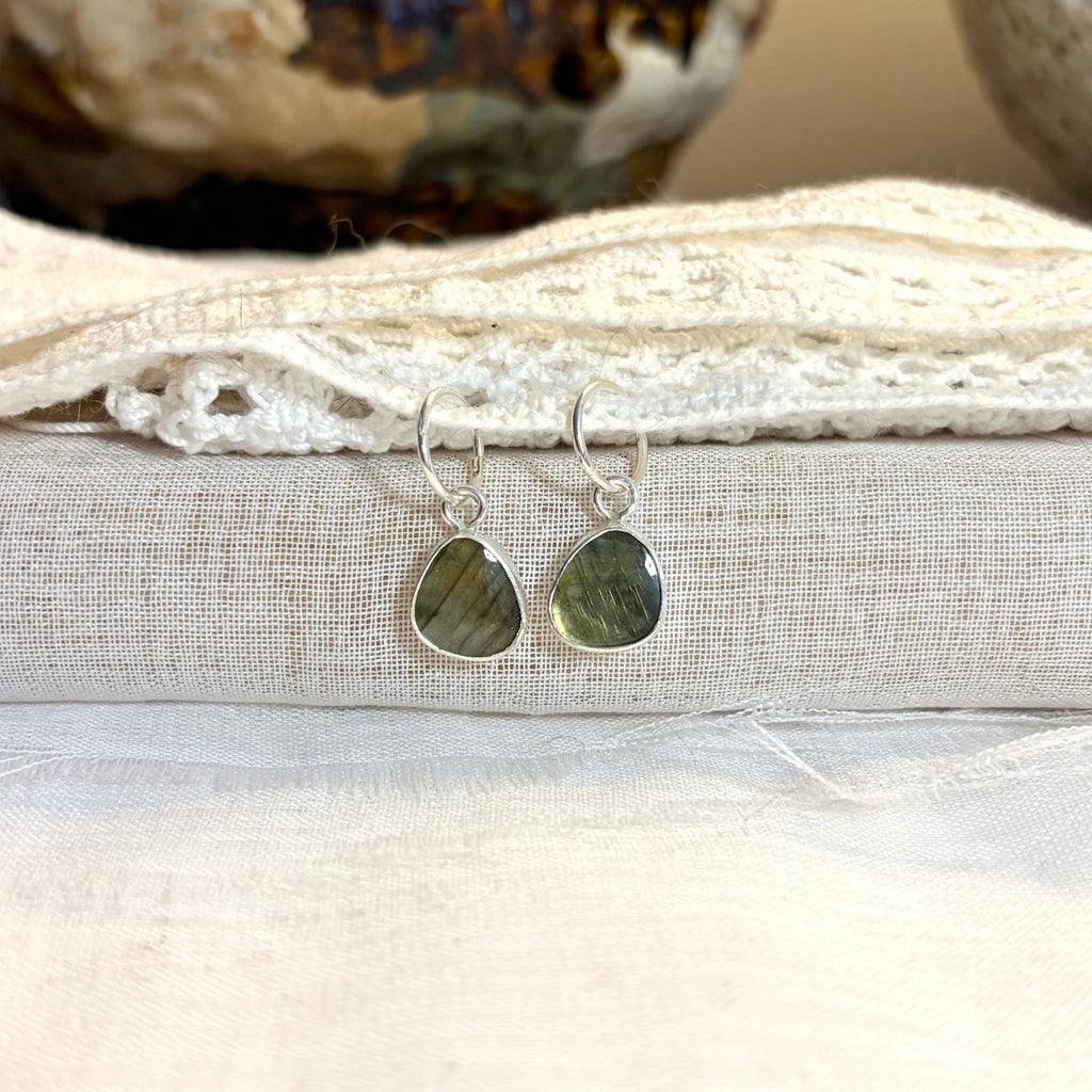 Labradorite Earrings