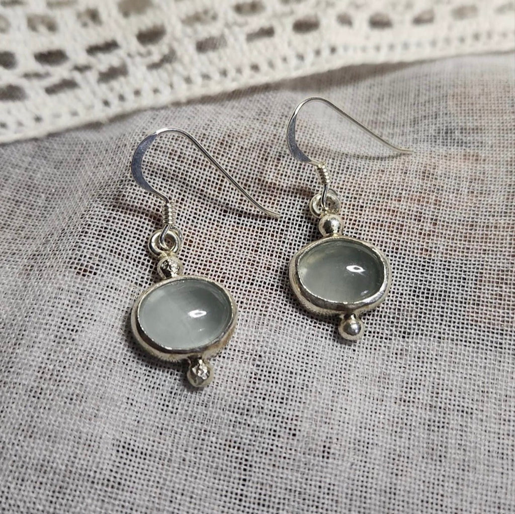 Aquamarine Dangle Earrings