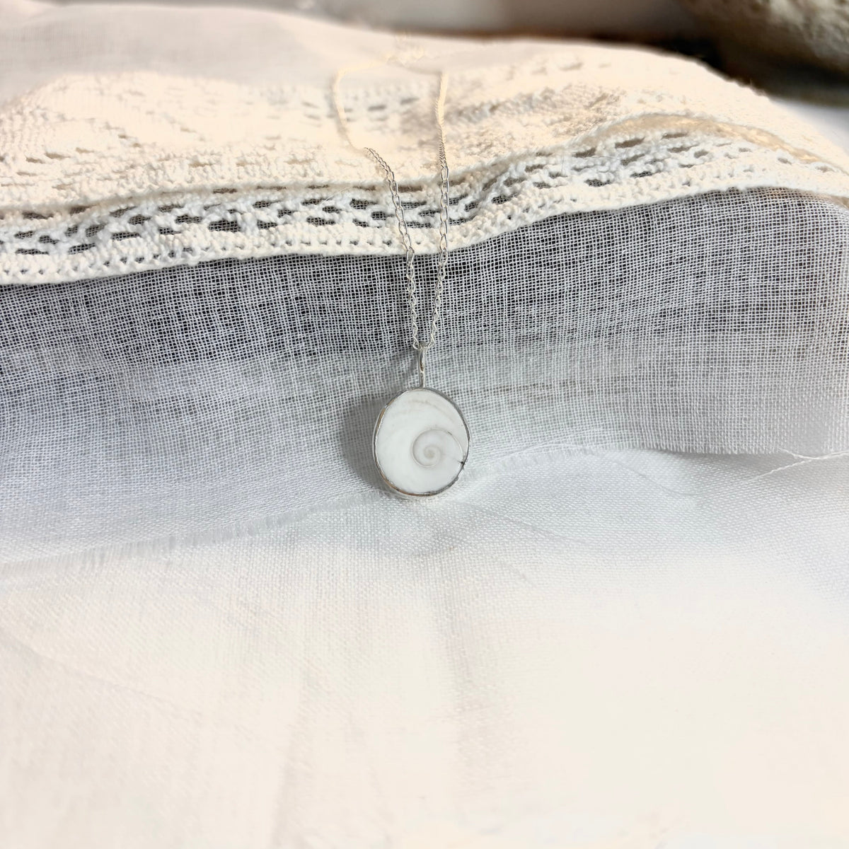 Shiva Shell Necklace Pendant