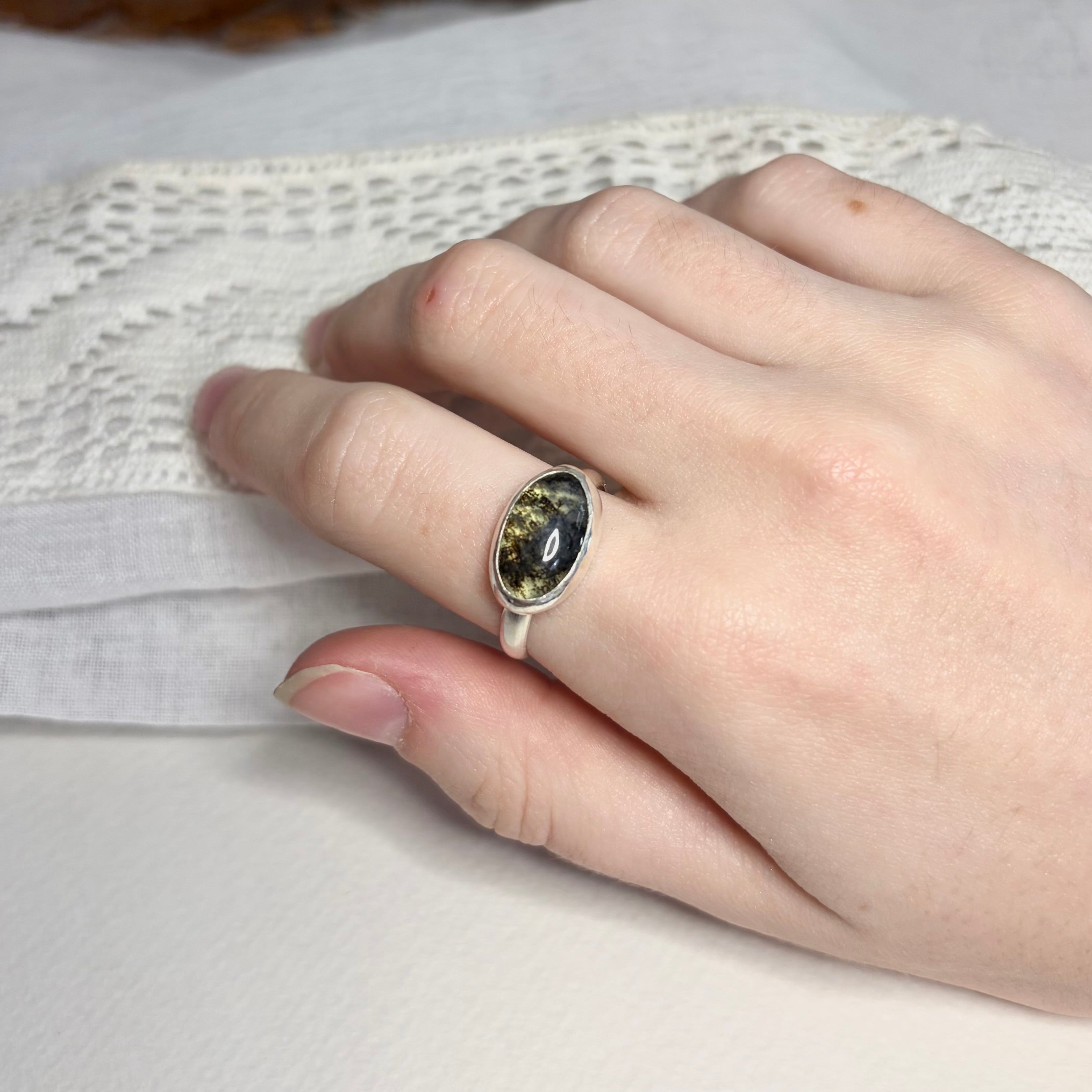Peruvian Opal Ring | Size 9.25 / Size S