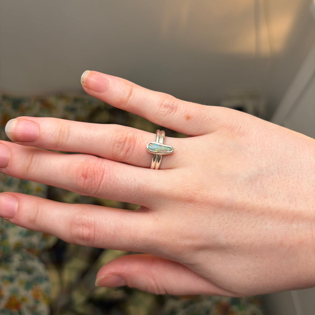 Pipe Opal Ring | Size 5.75 / Size L