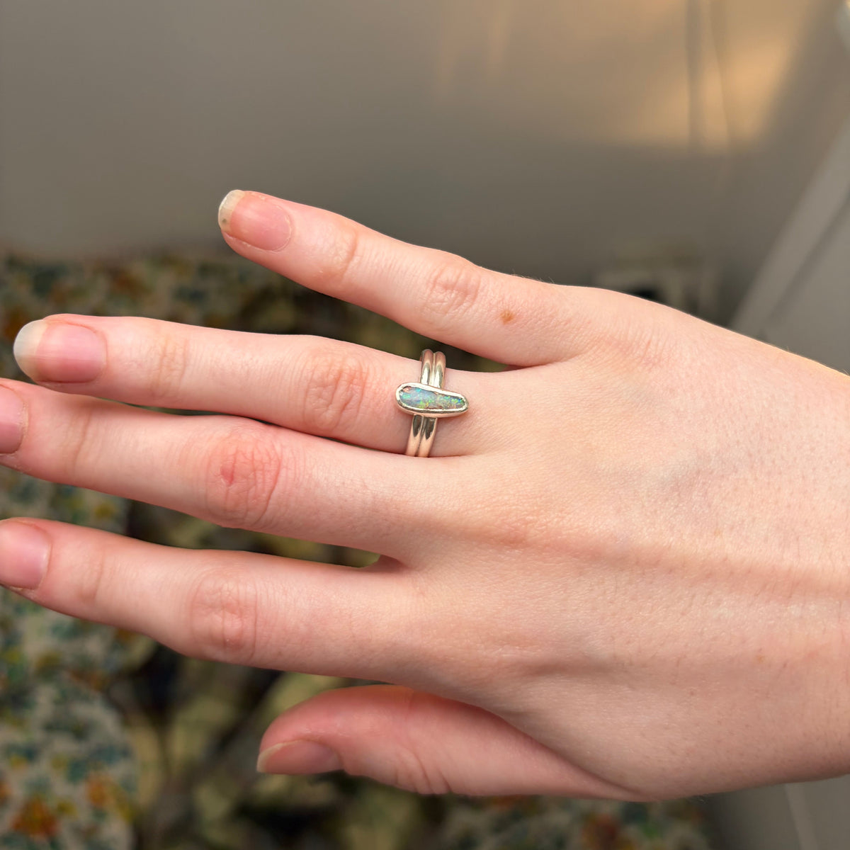 Pipe Opal Ring | Size 5.75 / Size L